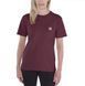 Футболка жіноча Carhartt WK87 Workwear Pocket T-Shirt - 103067 (Deep Wine, S) 1024594 фото