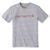 Футболка жіноча Carhartt WK195 Workwear Logo Graphic S/S T-Shirt - 103592 (Heather Grey, M) 1024647 фото