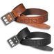 Ремень кожаный Carhartt Logo Belt - 2217 (Carhartt Brown, W34) 1023541 фото 3