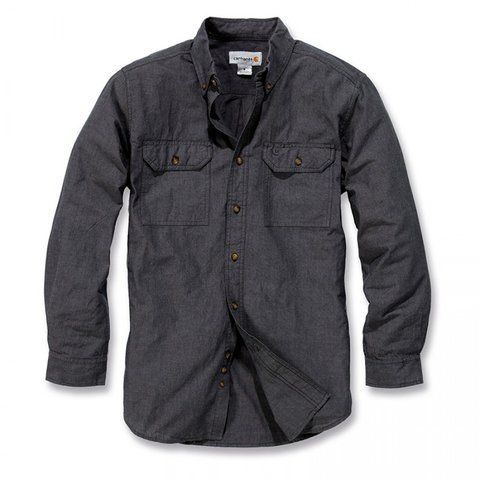 Сорочка Carhartt L/S Fort Solid Shirt - S202 S202 фото