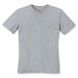 Футболка жіноча Carhartt WK87 Workwear Pocket T-Shirt - 103067 (Heather Grey, S) 1024588 фото