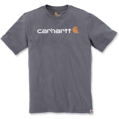 Футболка Carhartt Core Logo T-Shirt S/S - 103361 103361 фото