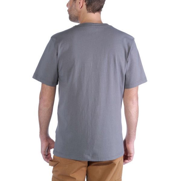 Футболка Carhartt Core Logo T-Shirt S/S - 103361 103361 фото