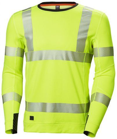 Футболка сигнальна Helly Hansen Active Hi Vis Crewneck - 75111 (Hv Yellow) 75111 фото