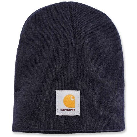 Шапка Carhartt Acrylic Knit Hat - A205 (Navy, OFA) 1024338 фото