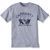 Футболка Carhartt Hard To Wear Out Graphic T-Shirt S/S - 102097 (Heather Grey, XS) 1024251 фото