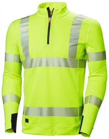 Футболка сигнальна Helly Hansen Active Hi Vis Half Zip - 75110 (Hv Yellow) 75110 фото