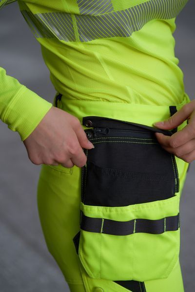 Футболка сигнальна Helly Hansen Active Hi Vis Half Zip - 75110 (Hv Yellow) 75110 фото