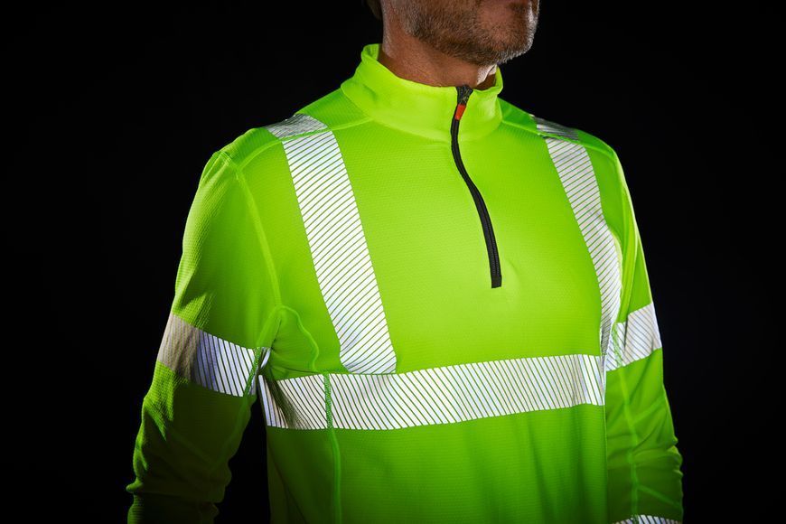 Футболка сигнальна Helly Hansen Active Hi Vis Half Zip - 75110 (Hv Yellow) 75110 фото