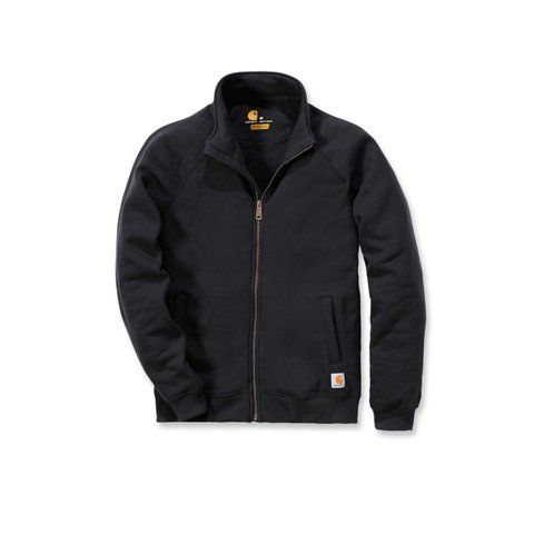Світшот на молнії Carhartt Midweight Mock Neck Zip Sweatshirt - K350 (Black, L) 1024699 фото
