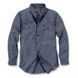 Сорочка Carhartt L/S Fort Solid Shirt - S202 (Denim Blue Chambray, S) 1023645 фото