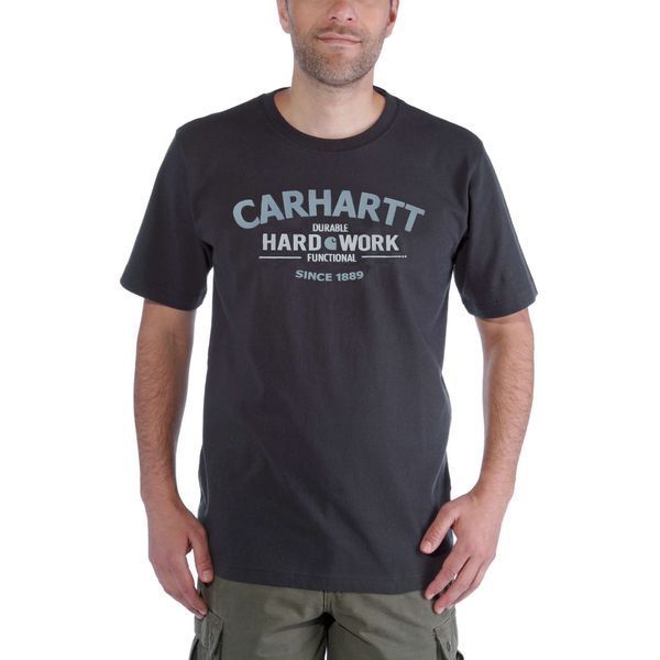 Футболка Carhartt Graphic Hard Work T-Shirt S/S - 103406 103406 фото