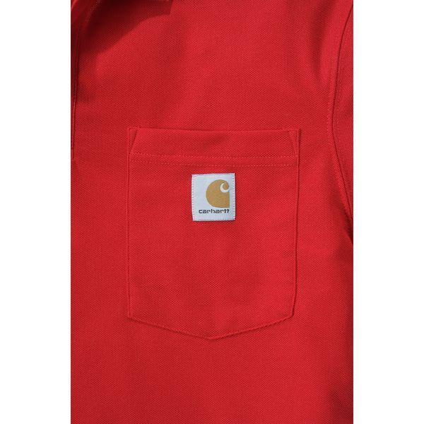 Поло Carhartt Work Pocket Polo S/S - K570 K570 фото