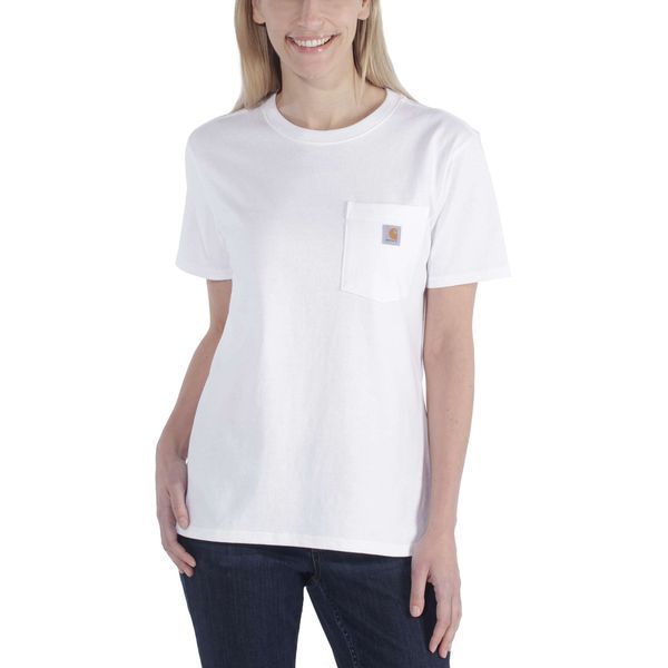 Футболка жіноча Carhartt WK87 Workwear Pocket T-Shirt - 103067 103067 фото