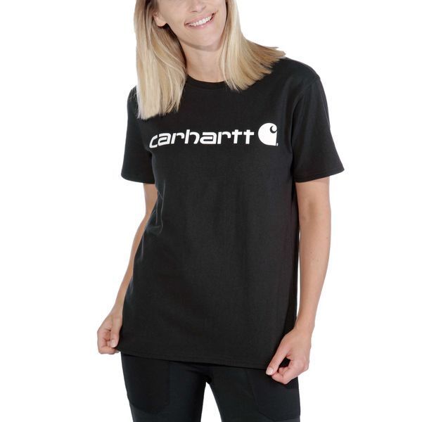 Футболка жіноча Carhartt WK195 Workwear Logo Graphic S/S T-Shirt - 103592 103592 фото