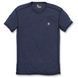 Футболка Carhartt Force Extremes T-Shirt S/S - 102960 (Navy Heather; S) 1024275 фото